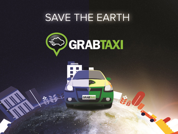 แอพดัง GrabTaxi ร่วมฉลองวัน Earth Day รณรงค์ให้ประชาชนใช้รถแท็กซี่แทนรถยนต์ส่วนตัว ได้ส่วนลด 50 บาท