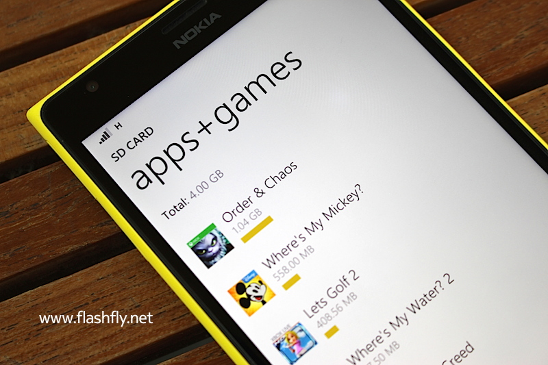 Windows Phone 8.1 สามารถติดตั้งเกมหรือแอพไว้บน SD Card ได้ หมดปัญหาเมมเครื่องเต็มอีกต่อไป
