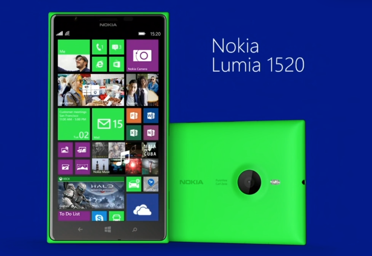เขียวมาแรง!! Nokia เตรียมส่ง Lumia 1520 สีเขียวและสีส้มใหม่ลงตลาด (ชมคลิป)