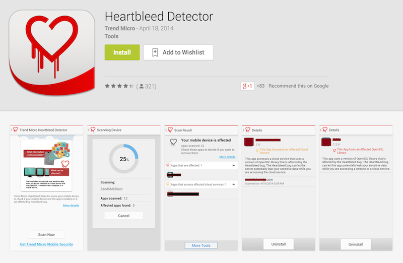 Trend Micro แจกฟรี Heartbleed Detector สำหรับ Android และคอมพิวเตอร์ Windows ,Mac ดาวน์โหลดได้ที่นี่