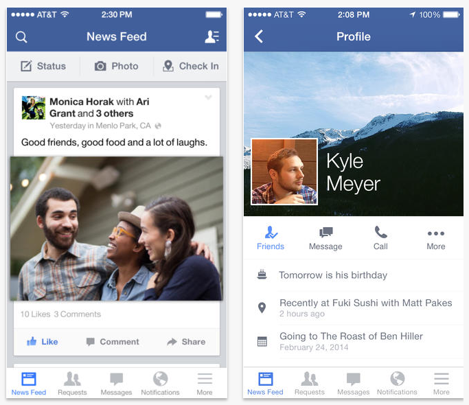 Facebook สำหรับ iPhone และ Android อัพเดทเพิ่มความสามารถโพสได้แม้ไม่มีสัญญาณอินเตอร์เนท