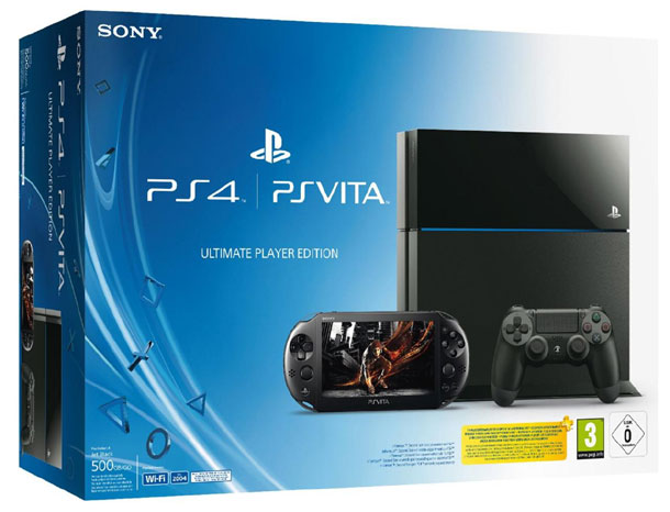 Sony จัดแพค PS4 ขายคู่ PS Vita ในชื่อ Ultimate Player Edition วางจำหน่าย 4 กรกฏาคมนี้
