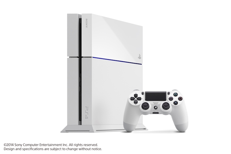 Sony เปิดตัว Playstation 4 สีขาว Glacier White ใหม่ล่าสุดพร้อมจอยดูอัลช็อก 2 สีใหม่
