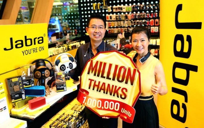 Jabra ปลื้มยอดขายหูฟังและลำโพงบลูทูธทะลุ 1,000,000 ยูนิต เปิดตัวแคมเปญพิเศษลดราคาสินค้าถึง 31 กรกฎาคม 57
