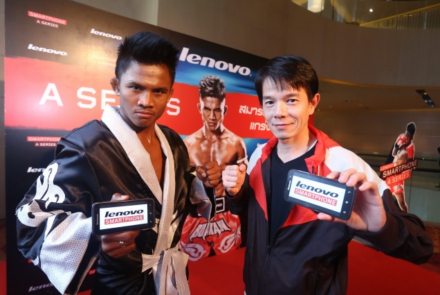 Lenovo เปิดตัวสมาร์ทโฟน A859 และ A526 พร้อมบัวขาวพรีเซ็นเตอร์คนพันธุ์อึด แกร่งเกินพิกัด