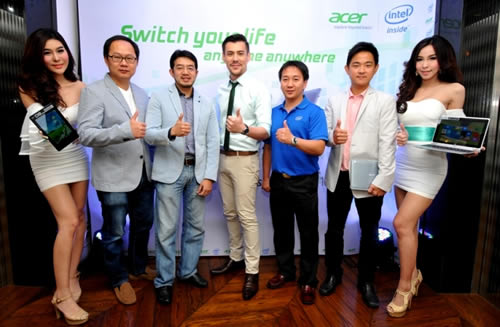 Acer เปิดตัวไฮบริดโน้ตบุ๊ค Acer Aspire Switch 10 และแอนดรอยด์แท็บเล็ต Acer Iconia One 7