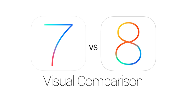 iOS-7-8-Visual-Comparison