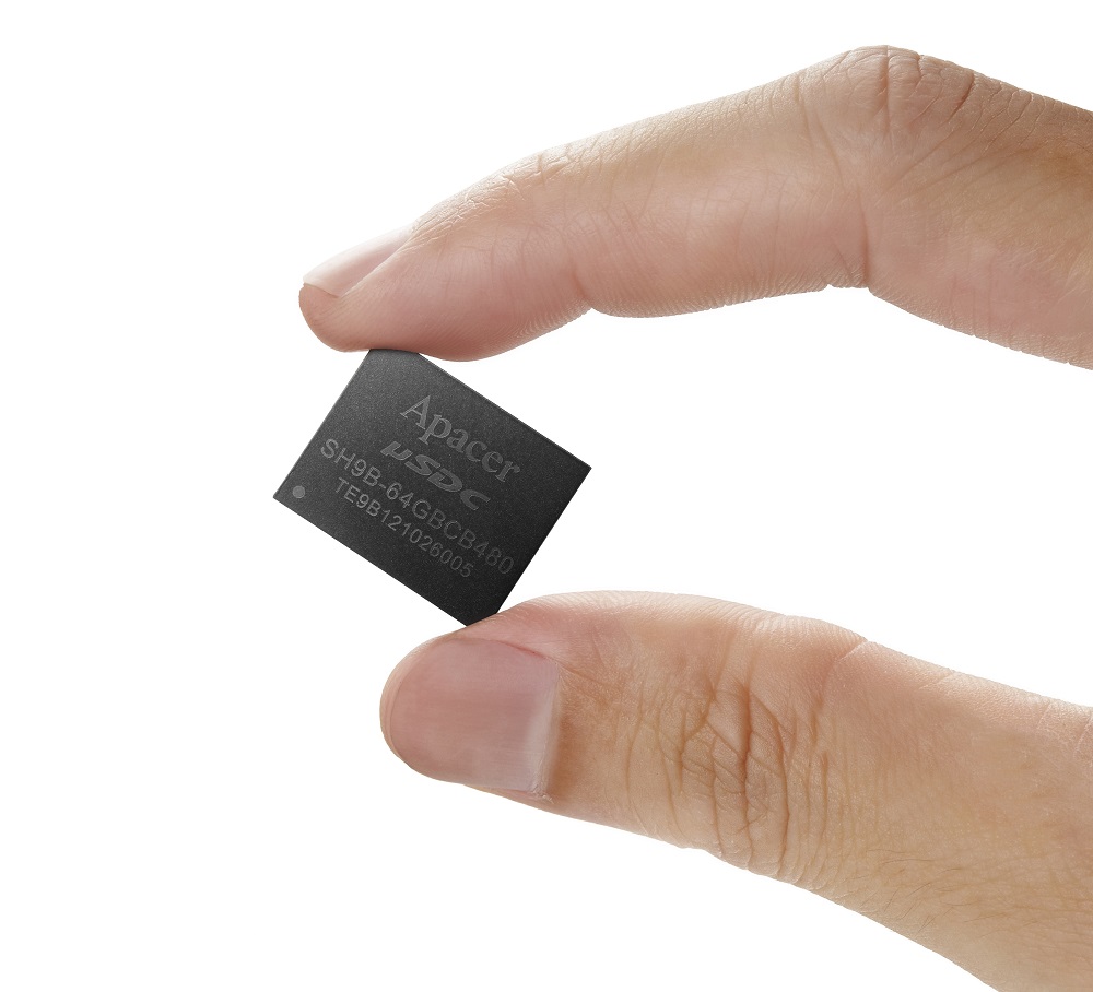 Apacer ผู้ผลิต industrial SSD ใหญ่ที่สุดในโลกเปิดตัว SSD ความจุ 64GB ขนาดเล็ก และมีความเสถียรสูง