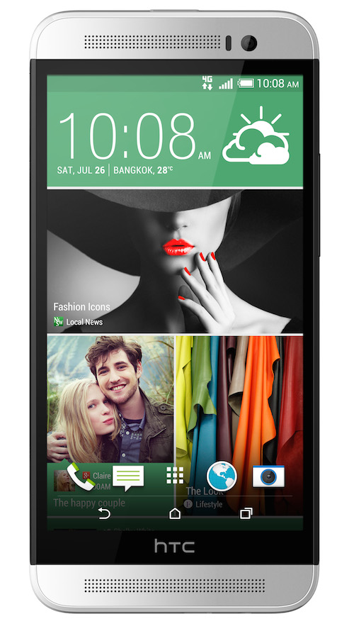 HTC One E8_Ace_White_Front