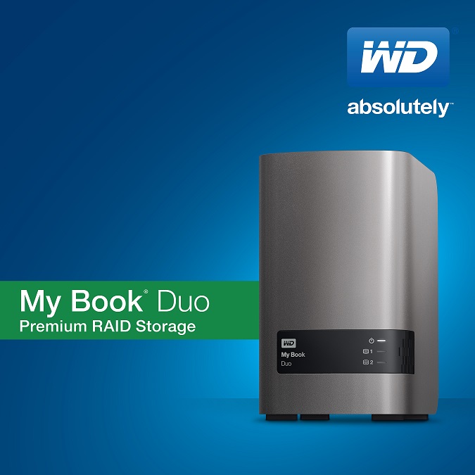 พบกับ WD MY BOOK DUO ความจุเต็มอิ่ม 12TB ประสิทธิภาพเหนือชั้น พร้อมระบบป้องกันข้อมูลระดับสูง