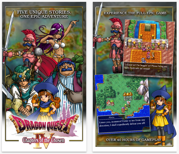 Square Enix วางจำหน่ายเกม Dragon Quest IV เวอร์ขั่นภาษาอังกฤษบน iPhone และ iPad แล้ว