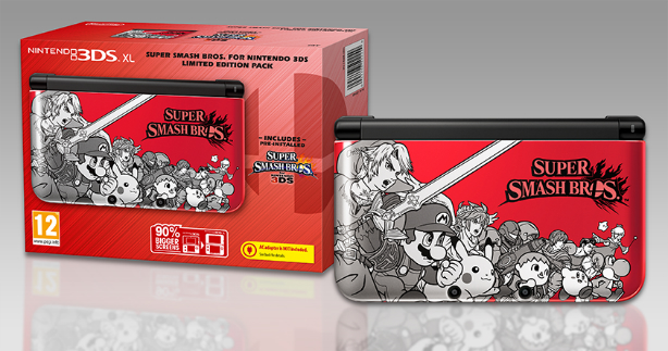 Nintendo เตรียมจำหน่าย 3DS XL ลายพิเศษ Super Smash Bros. วันที่ 3 ตุลาคมนี้