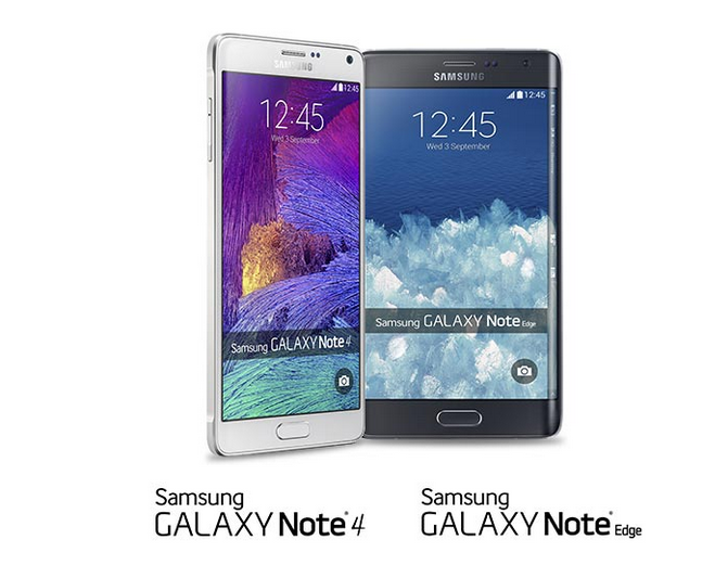 Samsung Galaxy Note 4 และ Galaxy Note Edge เตรียมวางจำหน่ายกับ 4 ค่ายใหญ่ในอเมริกาแล้ว