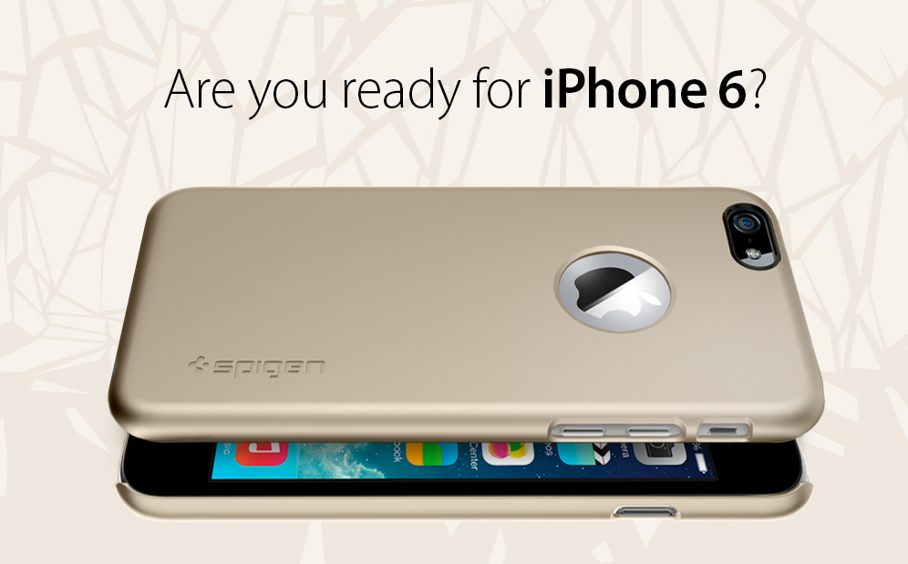 Spigen วางจำหน่ายเคส iPhone 6 หน้าจอขนาดใหญ่ 5.5 นิ้วแล้ว พร้อมเผยภาพทางการ