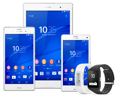 เผยราคา Sony Xpeia Z3,Xperia Z3 compact และ Xperia Z3 Tablet Compact ในยุโรป