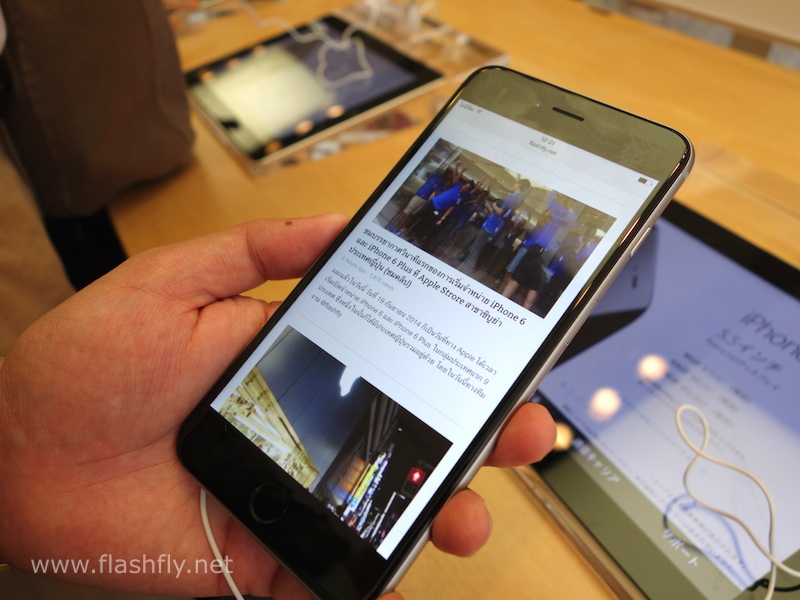 ลองจับของจริง!! พรีวิว iPhone 6 Plus จอใหญ่ยักษ์ 5.5 นิ้วทั้ง 3 สี