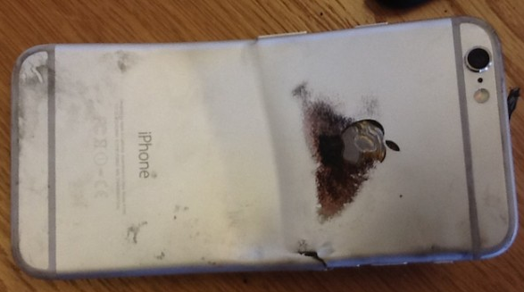 Apple-iPhone-6-bends-and-catches-on-fire