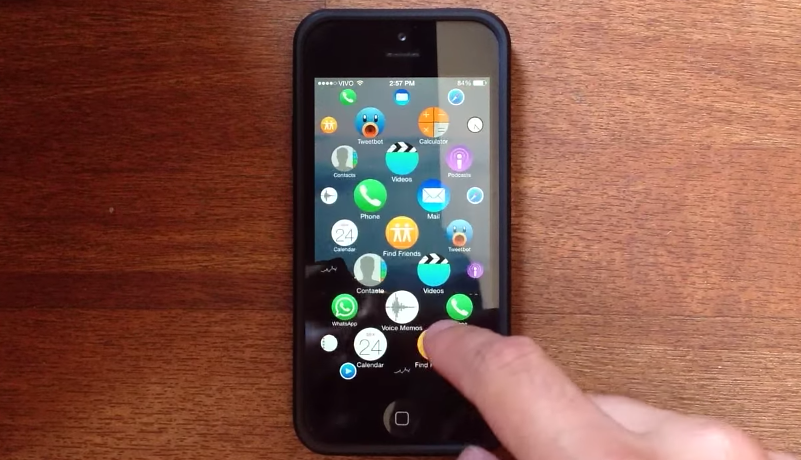 สนมั้ย!! เปลี่ยนหน้า Home ของ iPhone เป็นแบบ Apple Watch พร้อมวิธีติดตั้งที่นี่ (Jailbreak)