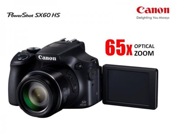Canon ข้ามขีดจำกัดการซูมเปิดตัว PowerShot SX60HS กล้องคอมแพ็คซูเปอร์ซูม 65 เท่าไกลที่สุดในโลก
