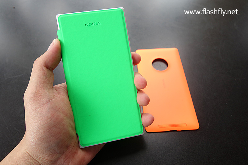 รีวิวเคสโทรศัพท์แบบฝาพับรองรับการชาร์จแบบไร้สายสำหรับ Nokia Lumia 830 รุ่น CP-627