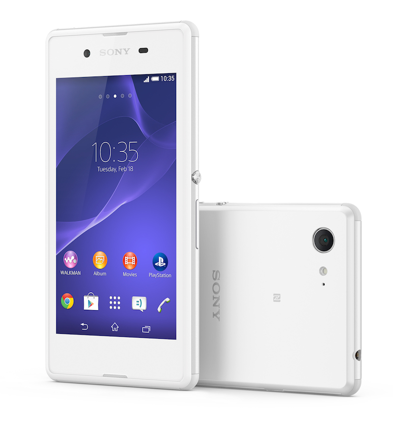 Sony Xperia E3 สมาร์ทโฟนรุ่นเล็ก หน้าจอ 4.5 นิ้ว รองรับ 4G LTE วางจำหน่ายแล้วในราคาเริ่มต้น 6,490 บาท