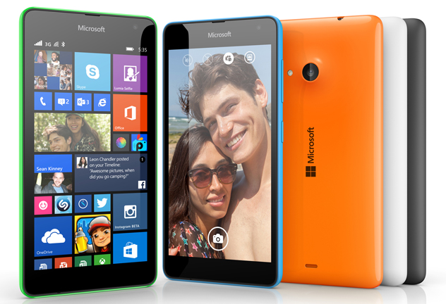 Microsoft Lumia 535 เปิดตัวทางการ หน้าจอ 5 นิ้วกล้องหน้าหลัง 5 ล้านพิกเซล ราคาราว 4,500 บาท