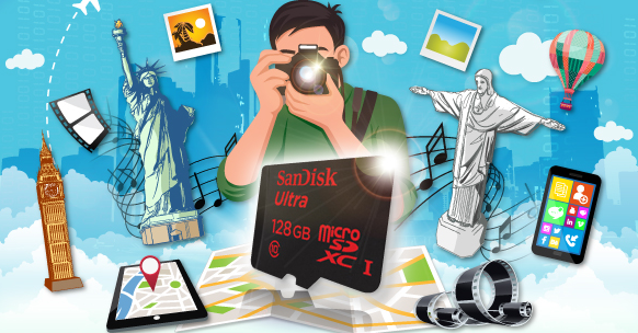อยากเก็บอะไรไว้ใน SanDisk Ultra Micro SD 128 GB พร้อมบอกเหตุผลดีๆ ลุ้นรับฟรี ! Gift Voucher จาก SanDisk จำนวน 20 รางวัล