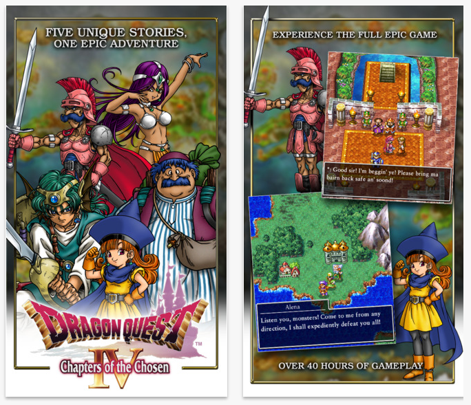 DRAGON QUEST IV บน iOS และ Android ลดราคาจากปกติ 14.99$ เหลือเพียง 9.99$ เวลาจำกัด