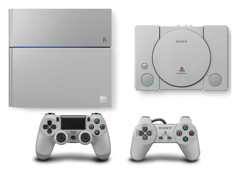 Sony ฉลอง 20 ปี PlayStation วางจำหน่าย PS4 สีเทาพิเศษเหมือน PS รุ่นแรกเพียง 12,300 เครื่องเท่านั้น