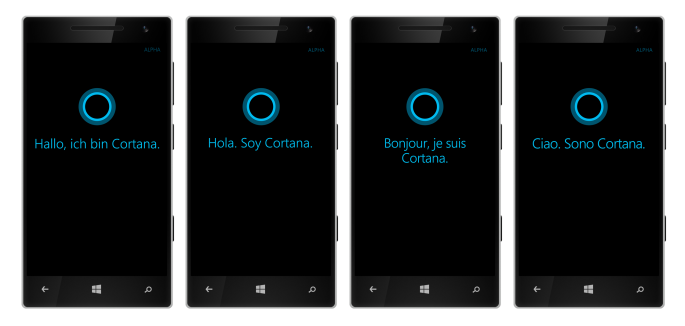 Microsoft ประกาศทางการ Cortana พูดภาษา ฝรั่งเศส, เยอรมัน, อิตาลีและสเปน ได้แล้ว