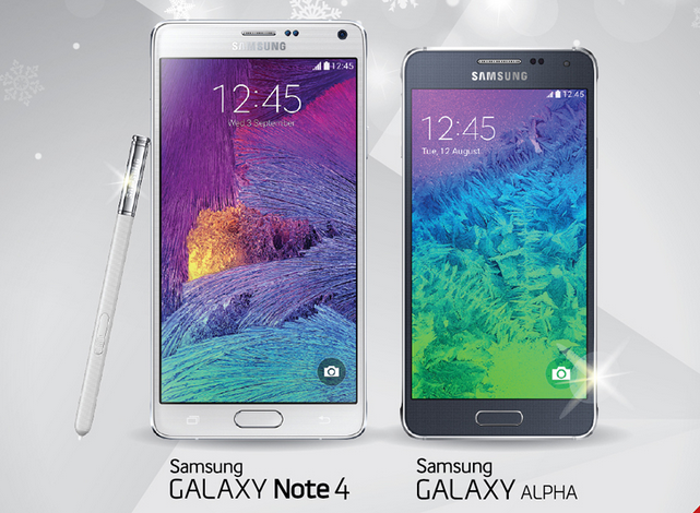Samsung Galaxy Note 4 ,Galaxy Alpha และ Galaxy S5 เครื่องเปล่าจาก dtac หั่นราคาลงแล้ววันนี้