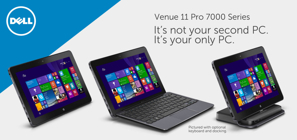 Dell ประกาศวางจำหน่าย VENUE 11 PRO 7000 series แรงระดับแล็ปท็อปผสานอารมณ์แบบเดสก์ท็อปราคา 35,990 บาท