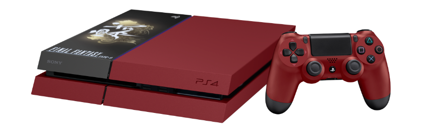 Sony เผยโฉม PS4 FINAL FANTASY Type-0 HD Suzaku edition สีแดงสุดงาม ขาย 19 มีนาคม 2015