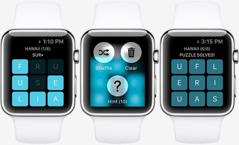 เผยโฉม Letterpad เกมแรกบน Apple Watch จากค่าย NimbleBit