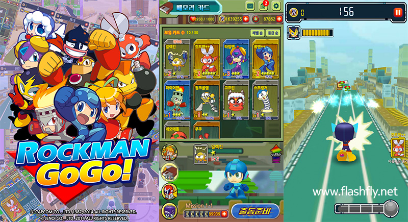 มาแล้วเกม Rockman GoGo! แนววิ่งสู้ฟัดสำหรับ Android ให้ดาวน์โหลดได้ฟรี (เกาหลี)