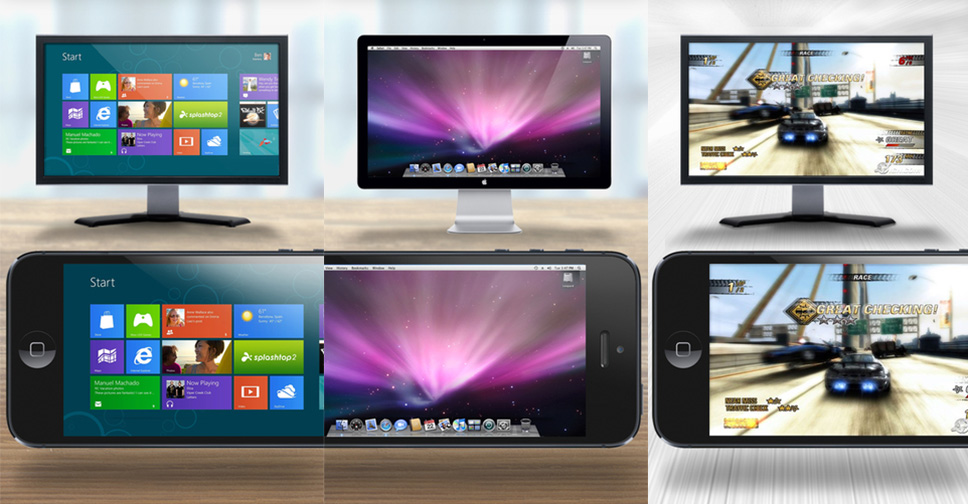 ด่วน!! Splashtop 2 Remote Desktop สำหรับ iPhone ลดราคา 9.99$ เป็นแจกฟรีเวลาจำกัด