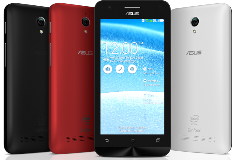 ASUS วางจำหน่าย Zenfone C หน้าจอ 4.5 นิ้วในประเทศไทยแล้วราคา 3,490 บาท