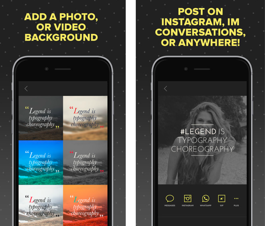 Legend แอพแต่งข้อความให้มีลูกเล่นแบบ Animation เก๋ๆ ไว้แชร์บน IG แจกฟรีบน iPhone เวลาจำกัดเท่านั้น!!