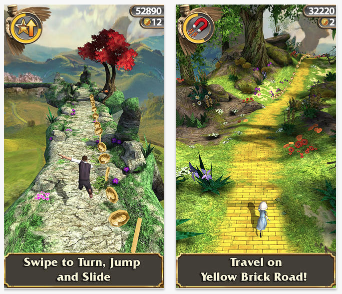 ด่วน!! Disney ลดราคาแจกฟรีเกม Temple Run: Oz บน iOS จากราคาปกติ 1.99$ ดาวน์โหลดได้ที่นี่