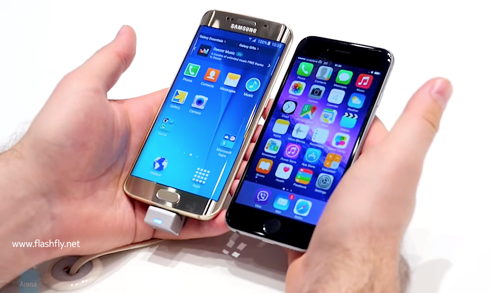 ทดสอบความเร็วการใช้งานและระบบ OIS ของกล้องระหว่าง Galaxy S6 edge และ iPhone 6 Plus (ชมคลิป)