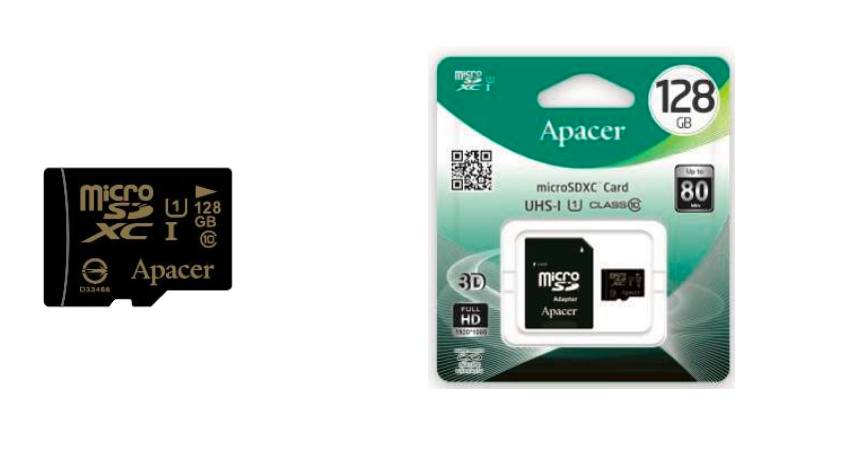 Apacer เปิดตัว 128GB microSDXC card รุ่นใหม่ ที่อ่าน/เขียนเร็วที่สุด ด้วยความเร็ว 80/20MB