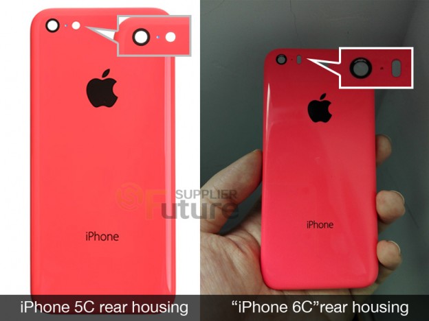 หลุดมาแล้วชิ้นส่วนฝาหลัง iPhone 6c ขนาด 4 นิ้ว คาดสเปคเดียวกับ iPhone 5s