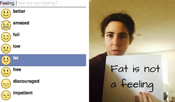 อ้วนไม่ใช่ความรู้สึก!! Facebook แทนที่อีโมรู้สึกอ้วน (feeling Fat) ด้วยอีโมรู้สึกอิ่ม (feeling stuffed) แล้ว