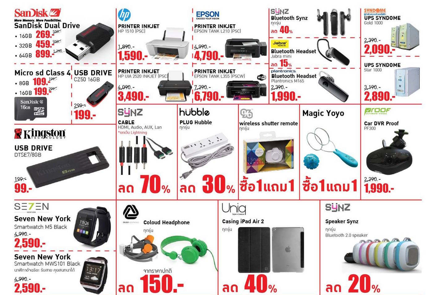 โปรโมชั่น HOT of the MONTH ที่ร้าน Banana IT ทุกสาขาทั่วประเทศถึง 30 เมษายน 2558