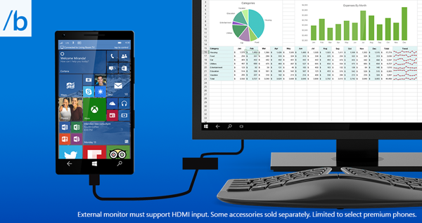 Microsoft เผยฟีเจอร์ใหม่แปลงร่างสมาร์ทโฟน Windows 10 ให้กลายเป็นคอมพิวเตอร์ PC (ชมคลิป)