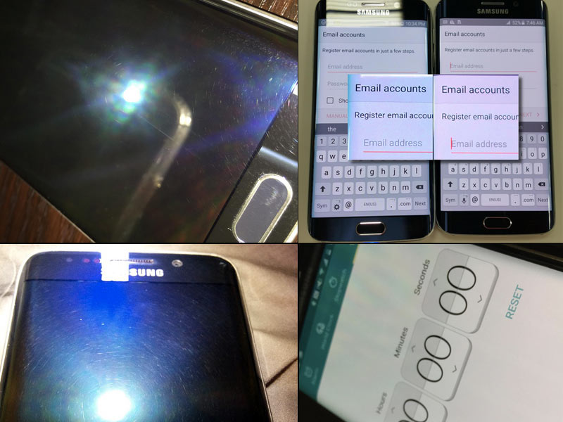 Samsung งานเข้า!! สาวกโวยซื้อ Galaxy S6 edge เครื่องใหม่แกะกล่อง พบจอเป็นรอย สีเพี้ยน