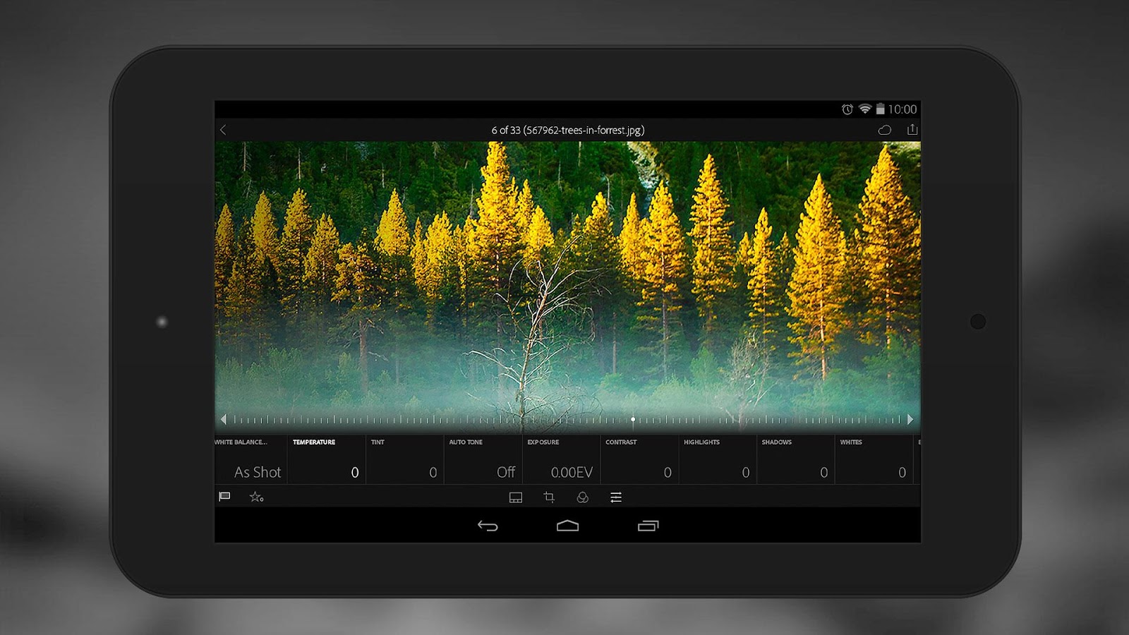 Adode Lightroom ใช้งานบนแท็บเล็ต Android และรองรับไฟล์ DNG แล้ว ดาวน์โหลดฟรีที่นี่