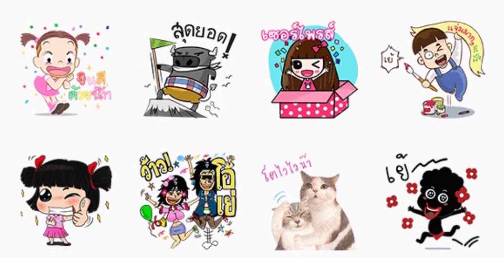 ครบรอบ 1 ปี LINE Creators Market Thailand แจกฟรีสติกเกอร์ชุดพิเศษถึง 17 มิ.ย.นี้เท่านั้น ดาวน์โหลดได้ที่นี่