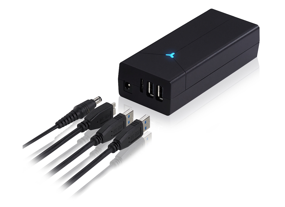 ครั้งแรกของโลกกับ Adapterโน้ตบุ๊กอเนกประสงค์พร้อมฮับ USB 3.0 ในตัว เพิ่มความสะดวกในการชาร์จไฟให้กับอุปกรณ์พกพา