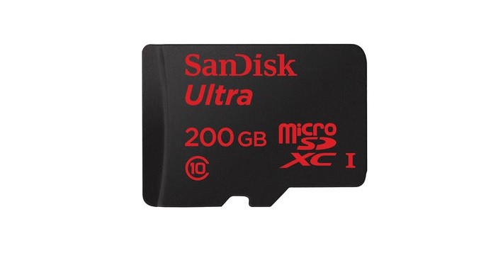 128GB น้อยไป!! SanDisk ประกาศเตรียมจำหน่าย microSD ความจุ 200GB ประกัน 10 ปีสำหรับสมาร์ทโฟนและแท็บเล็ต